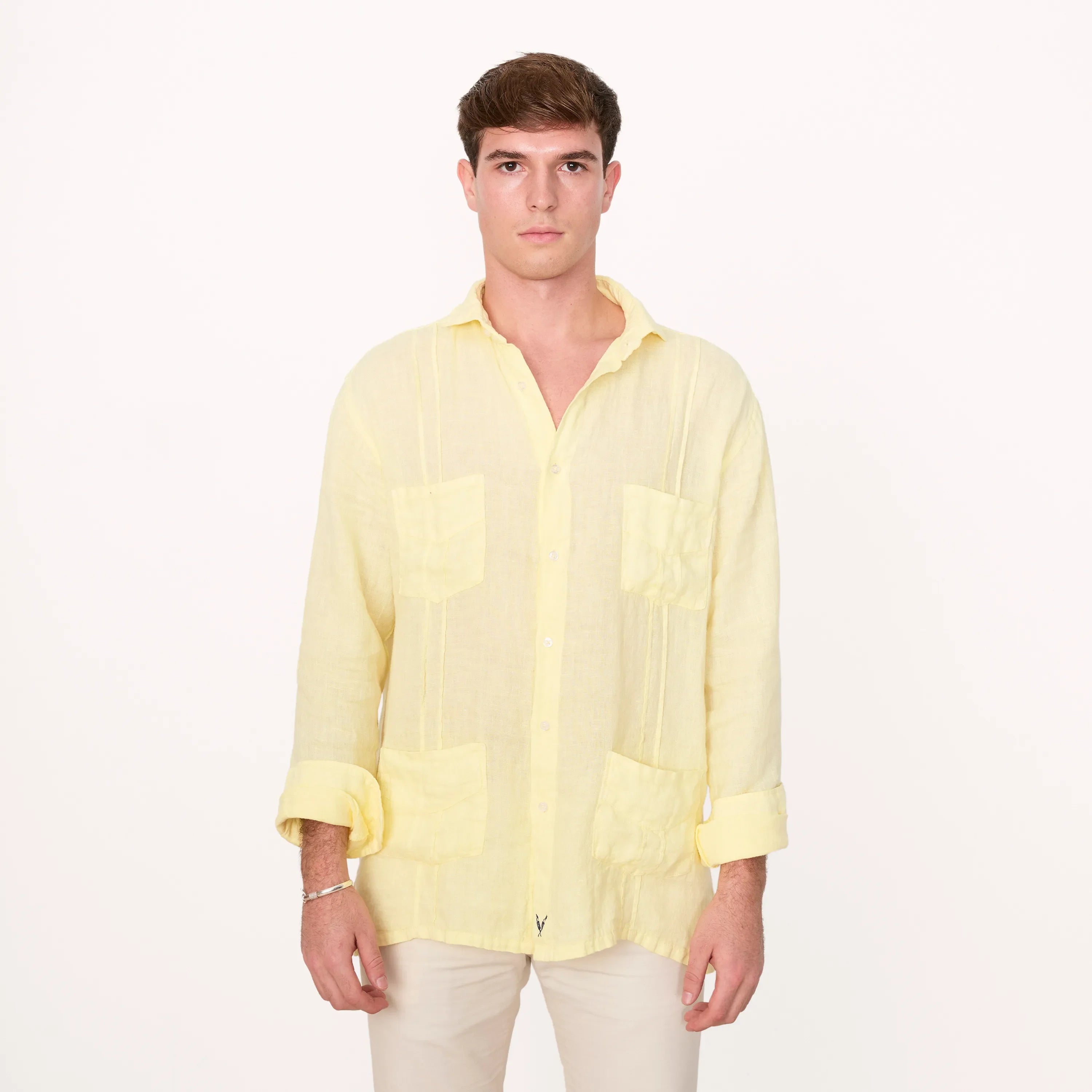 guayabera amarilla bvmprs brand