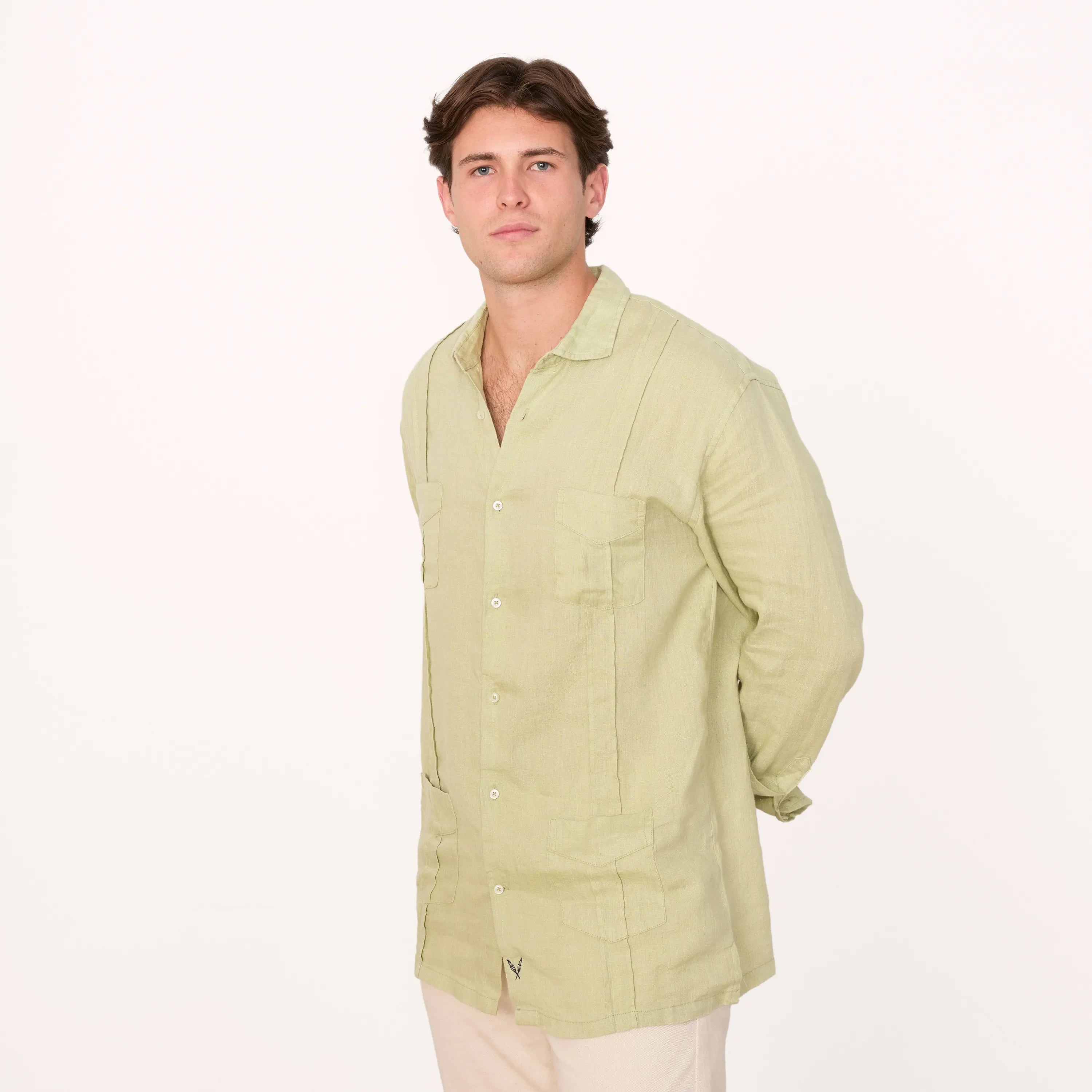 guayabera verde lima bvmprs brand