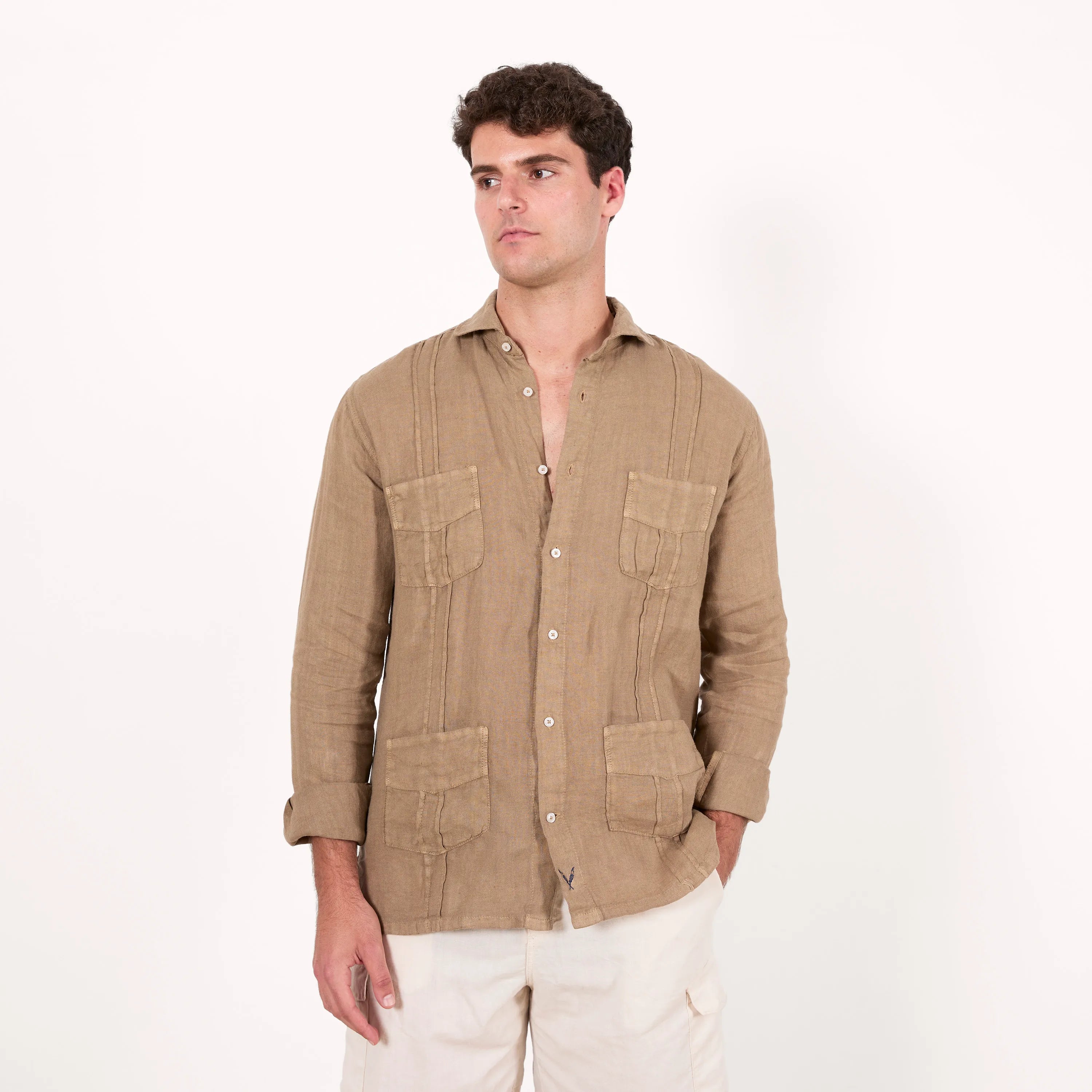 Guayabera tabaco