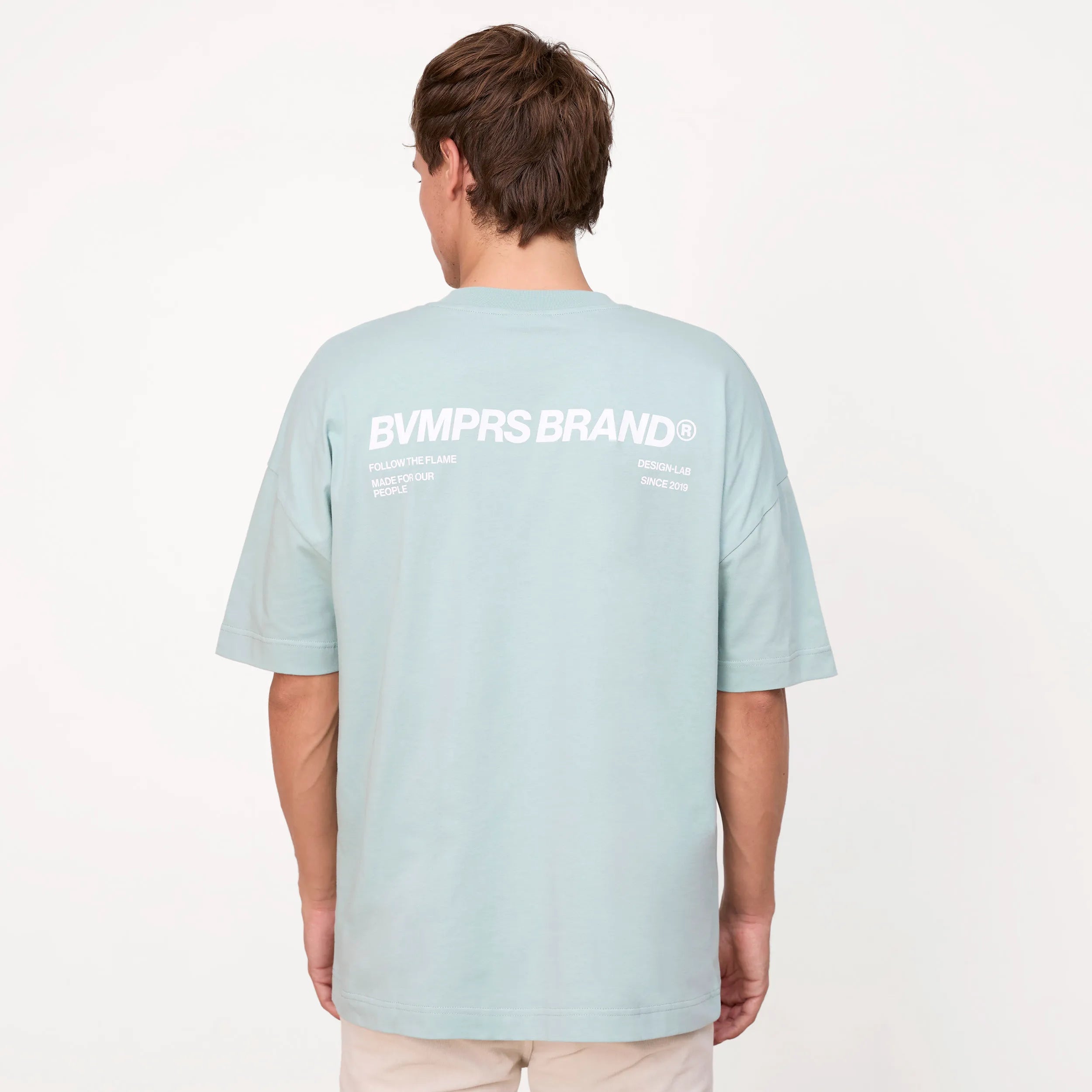 Camiseta BVMPRS BRAND Gray Mist