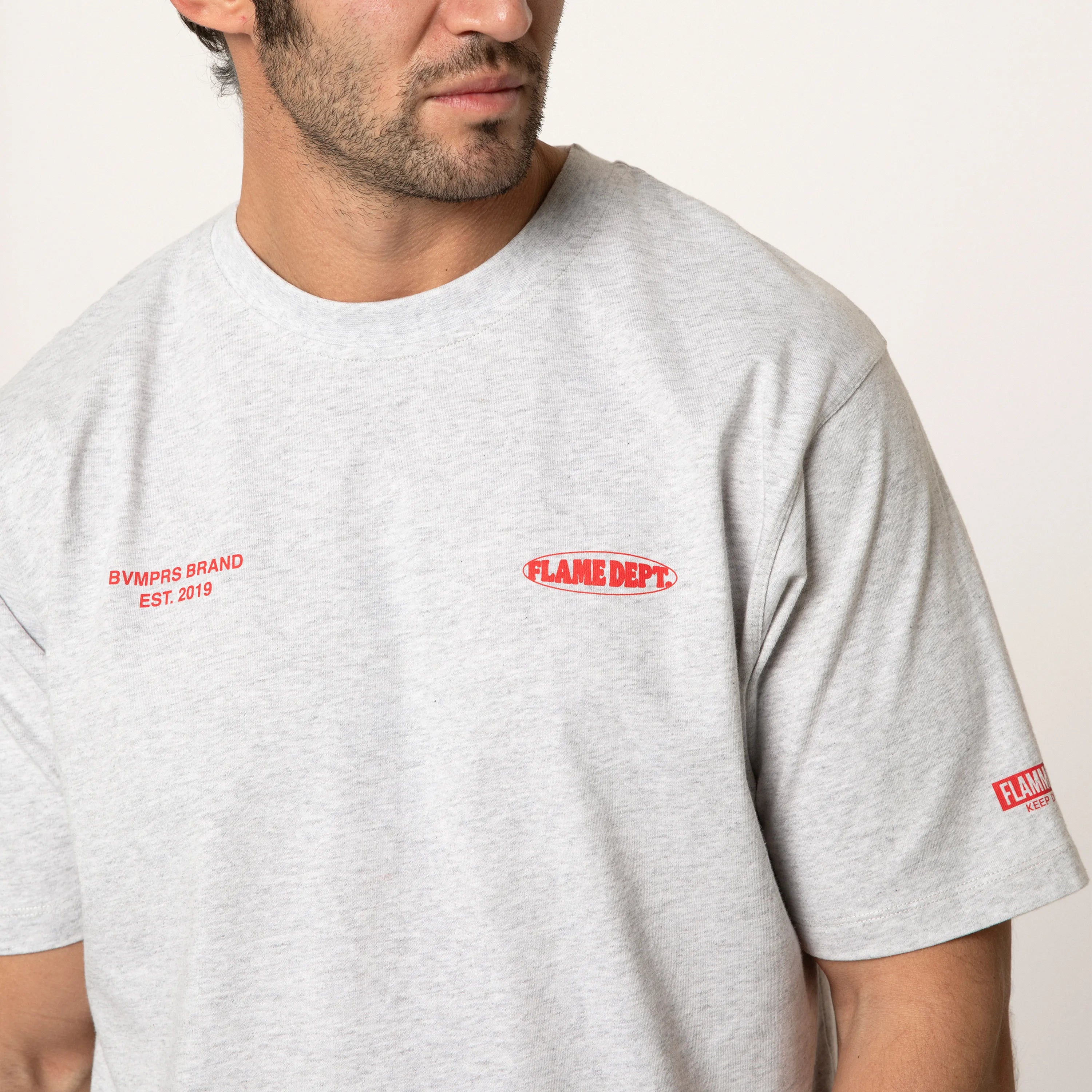 Playera Emergency Gris