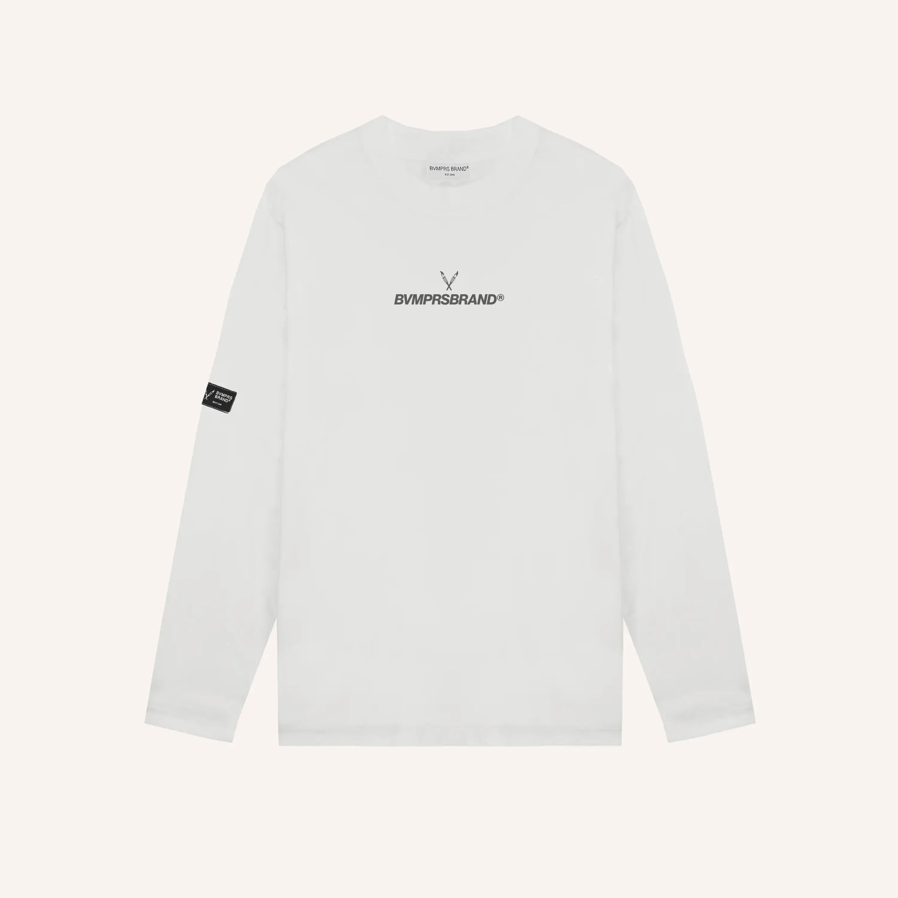 Playera Manga Larga Off-White