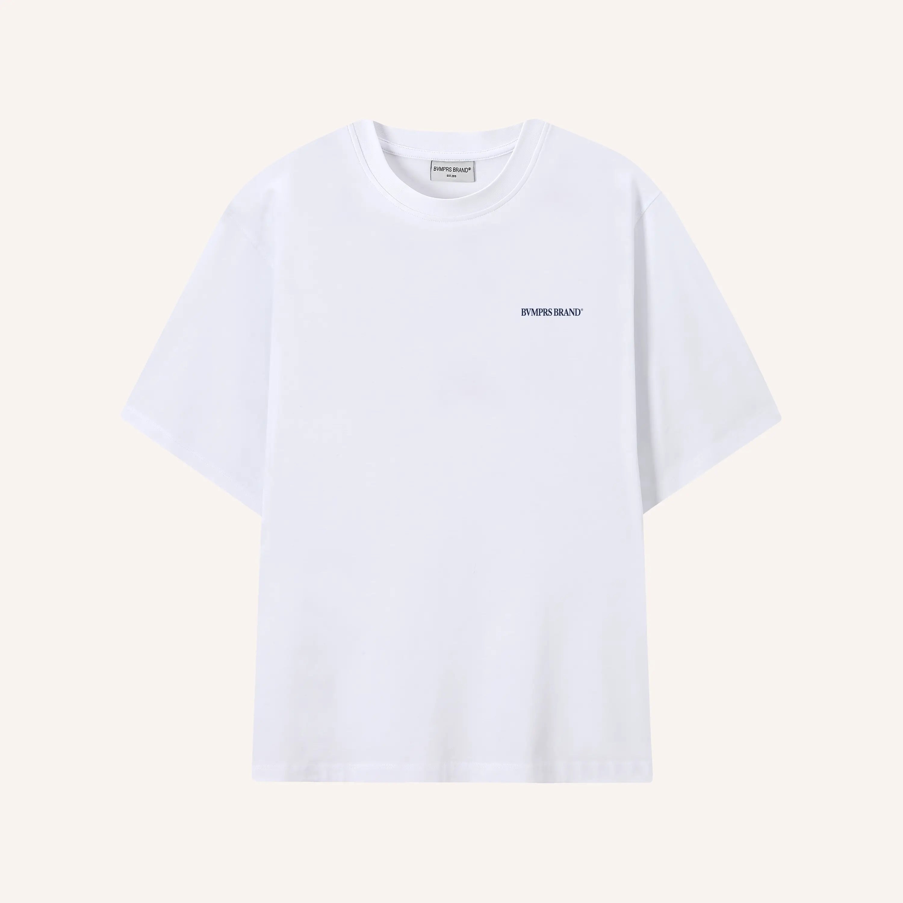 Camiseta Básica Logo Blanca