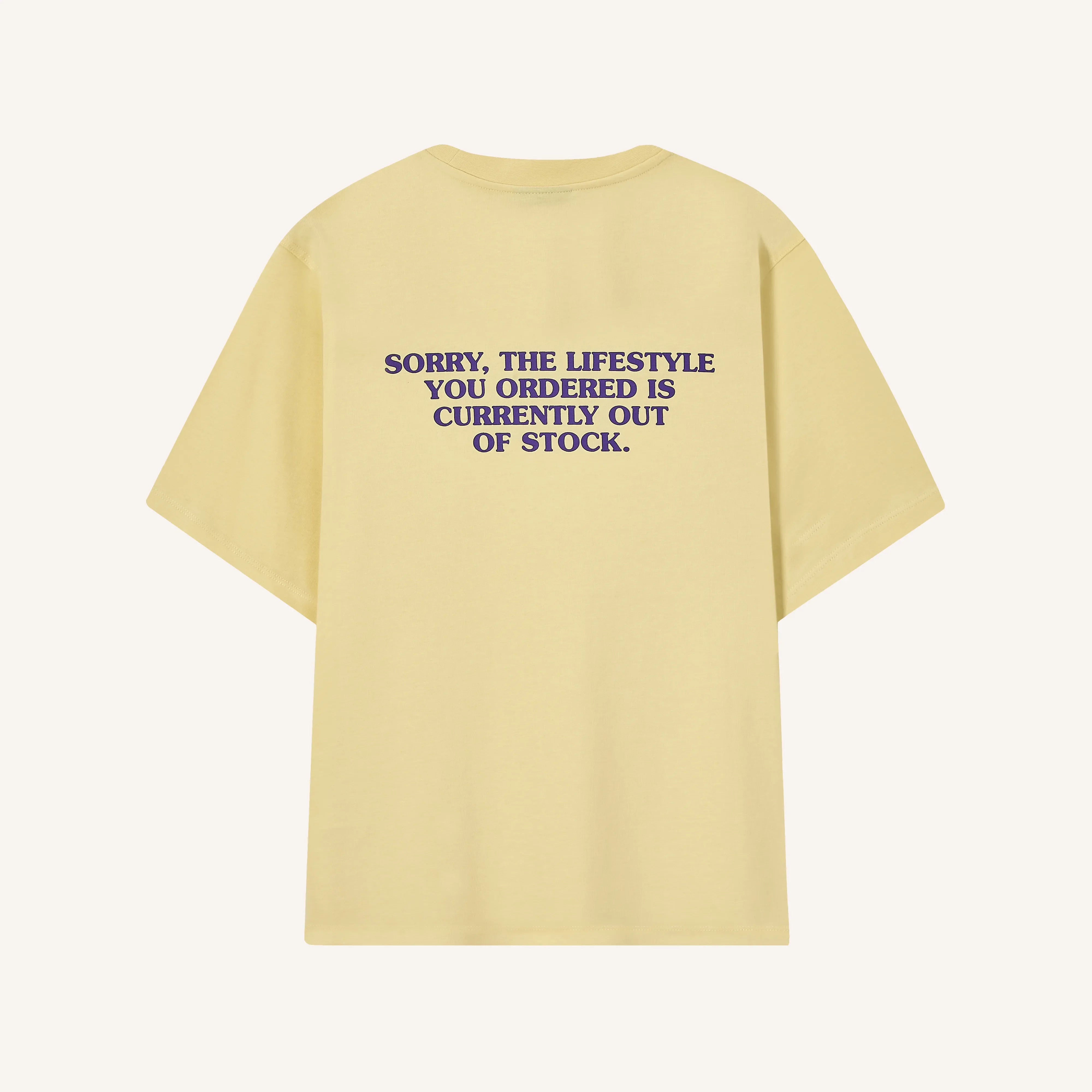 Playera Lifestyle Amarilla