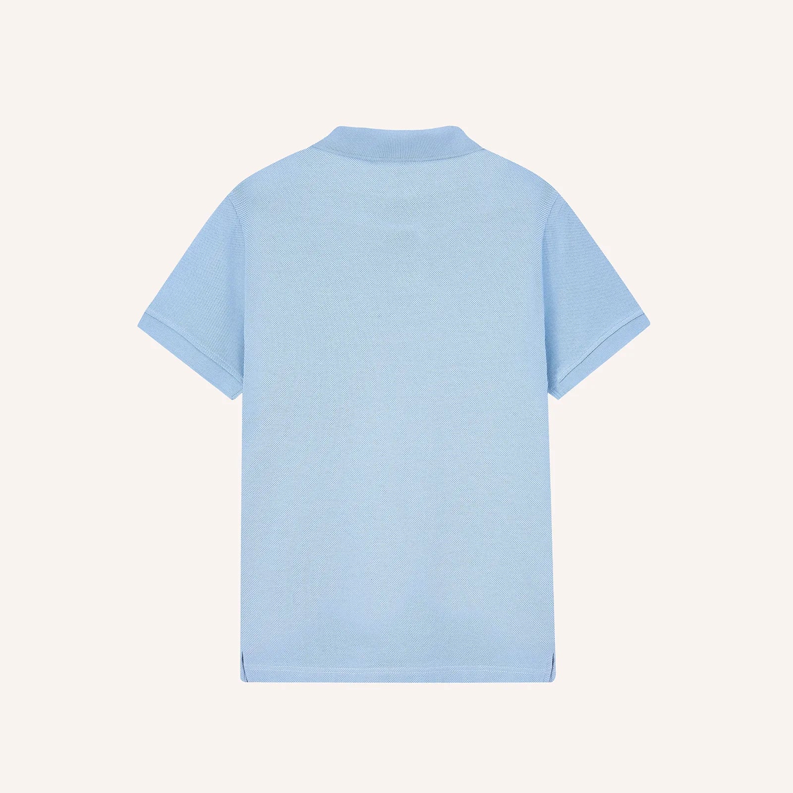 Polo básico celeste