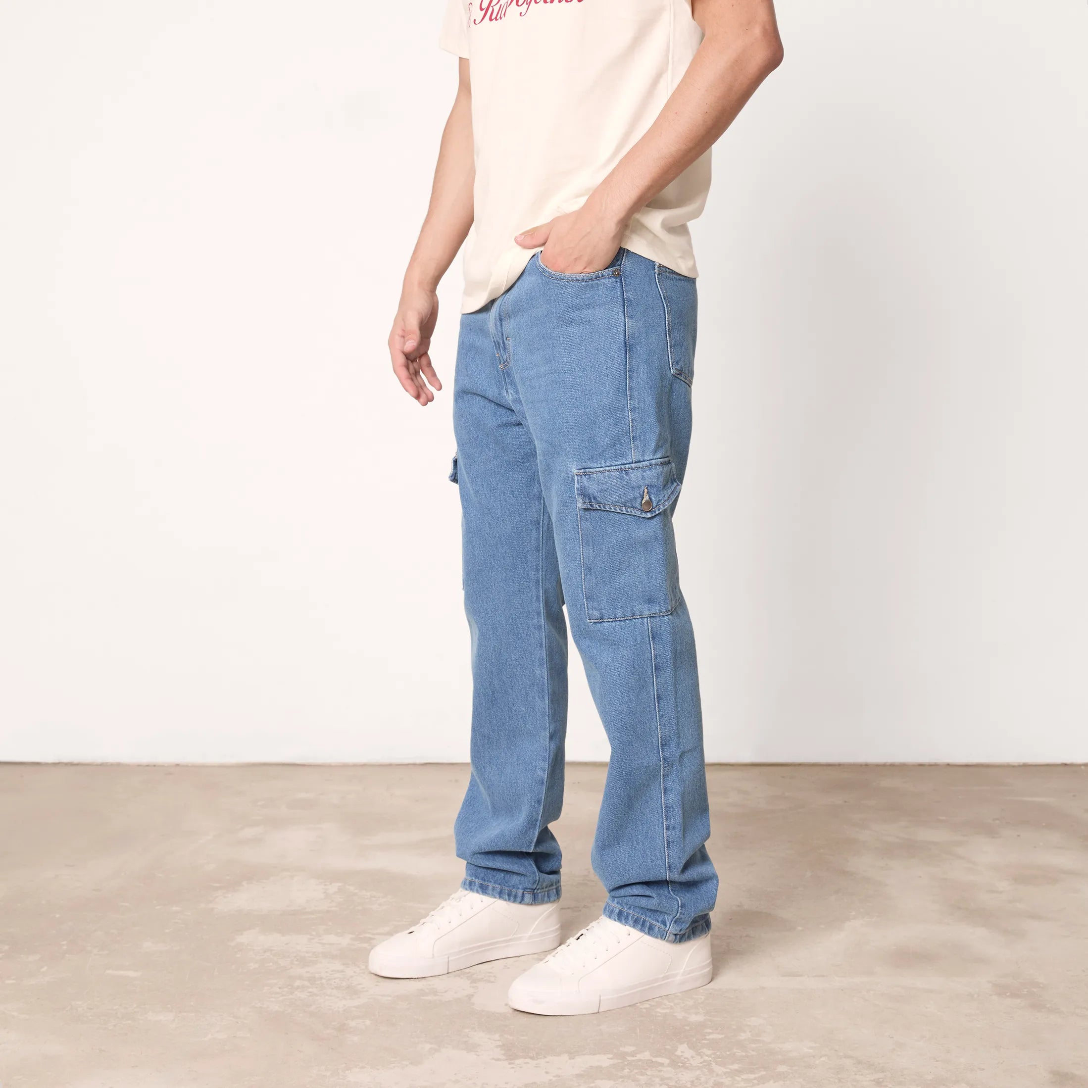 Pantalón Vaquero Cargo