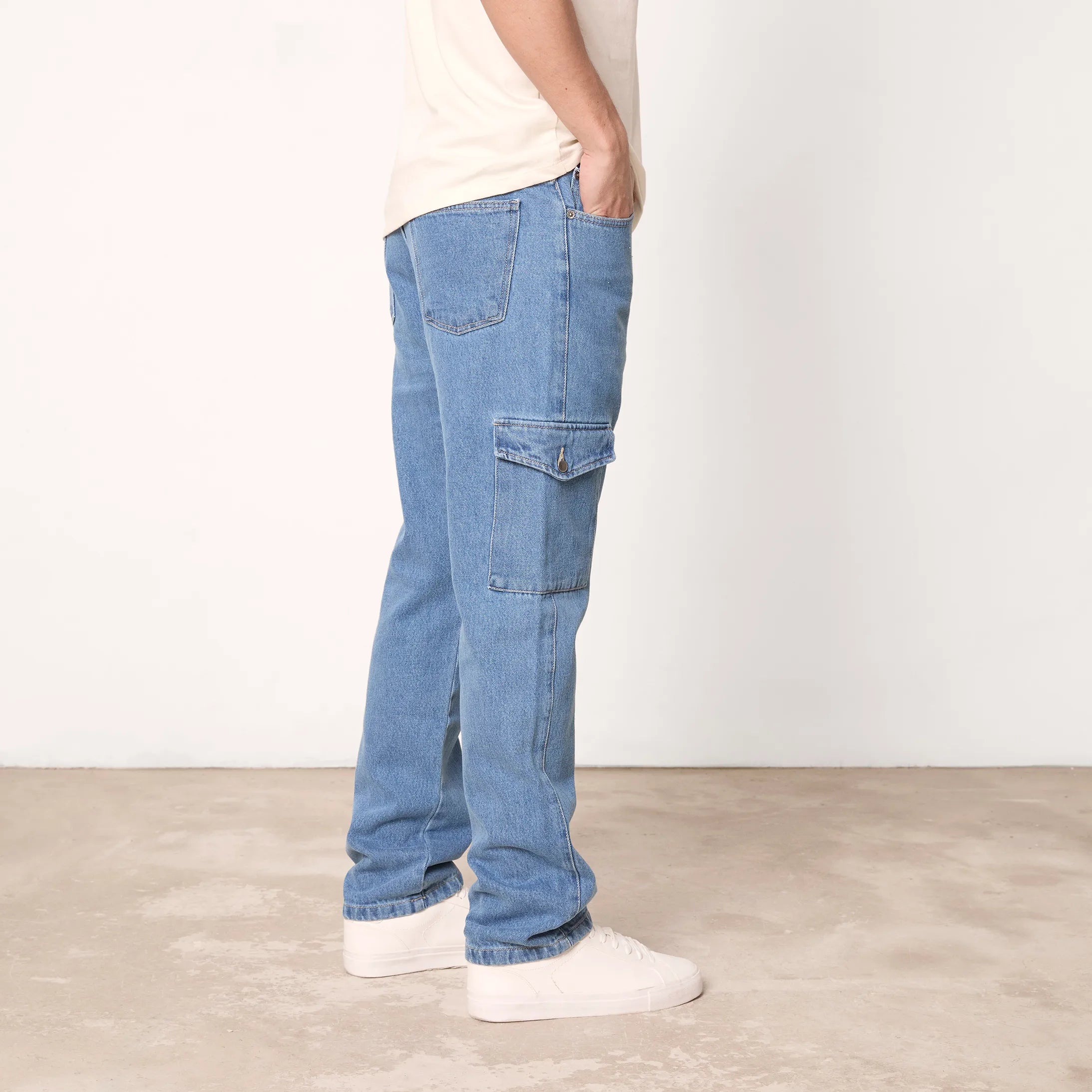 Pantalón Vaquero Cargo