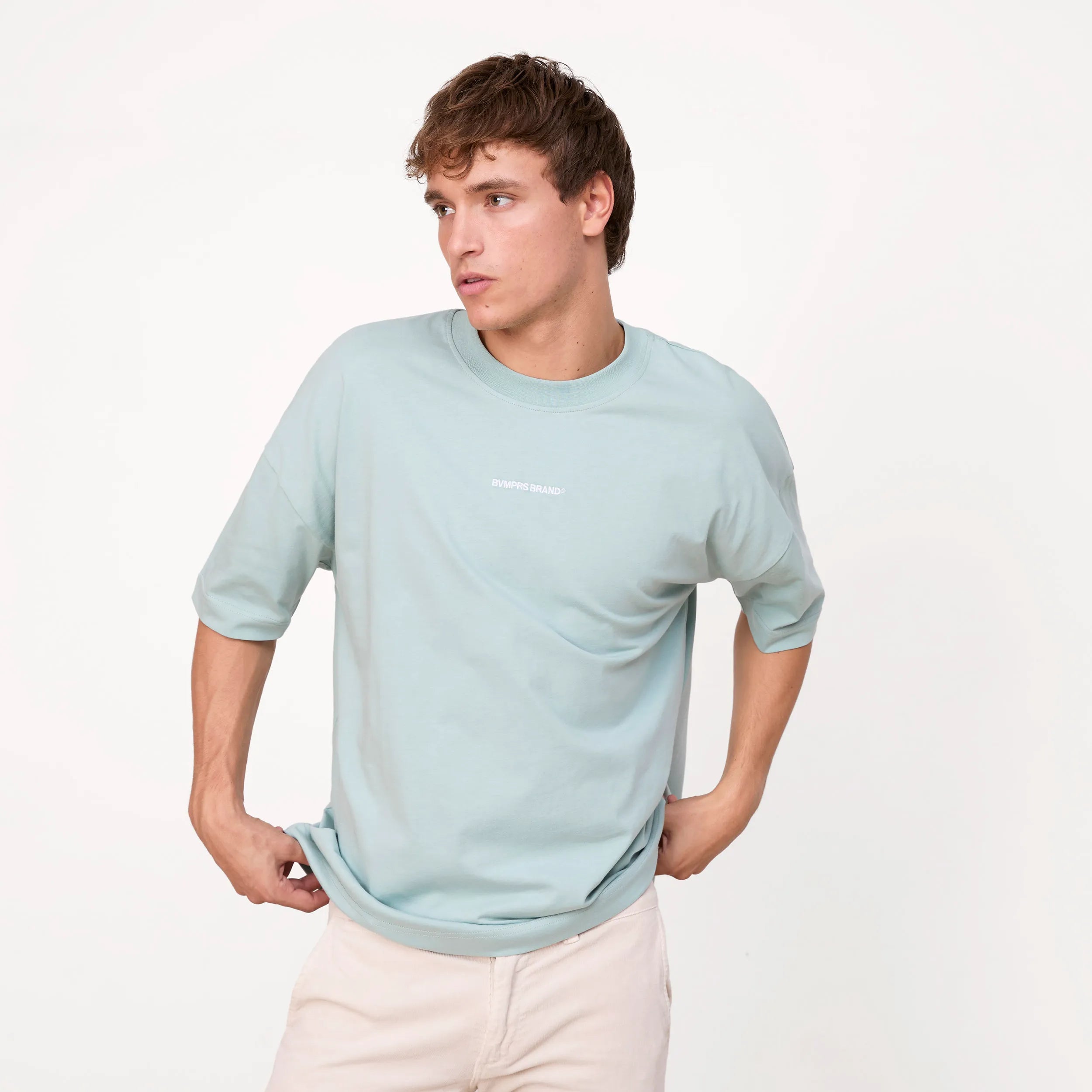 Camiseta BVMPRS BRAND Gray Mist