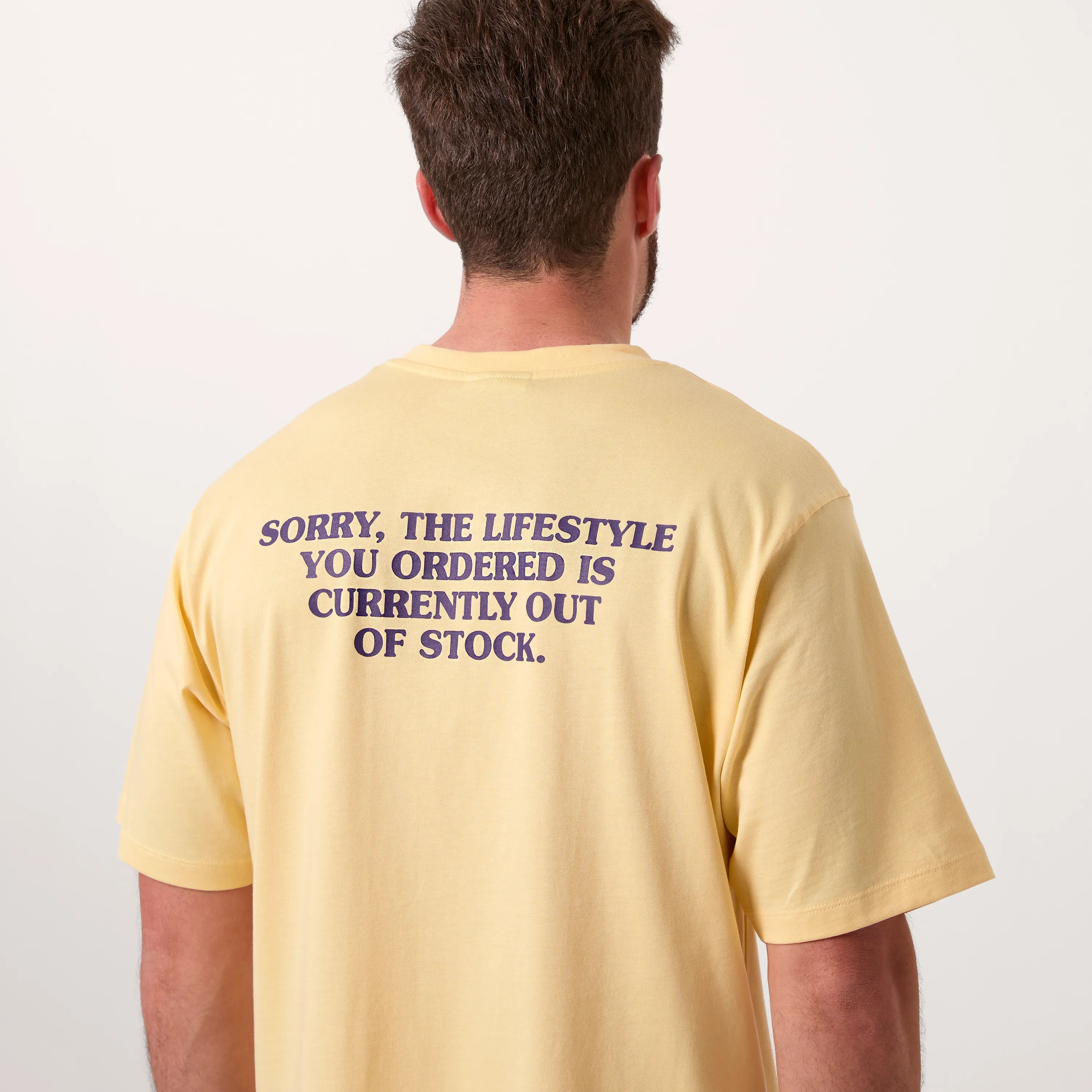 Playera Lifestyle Amarilla