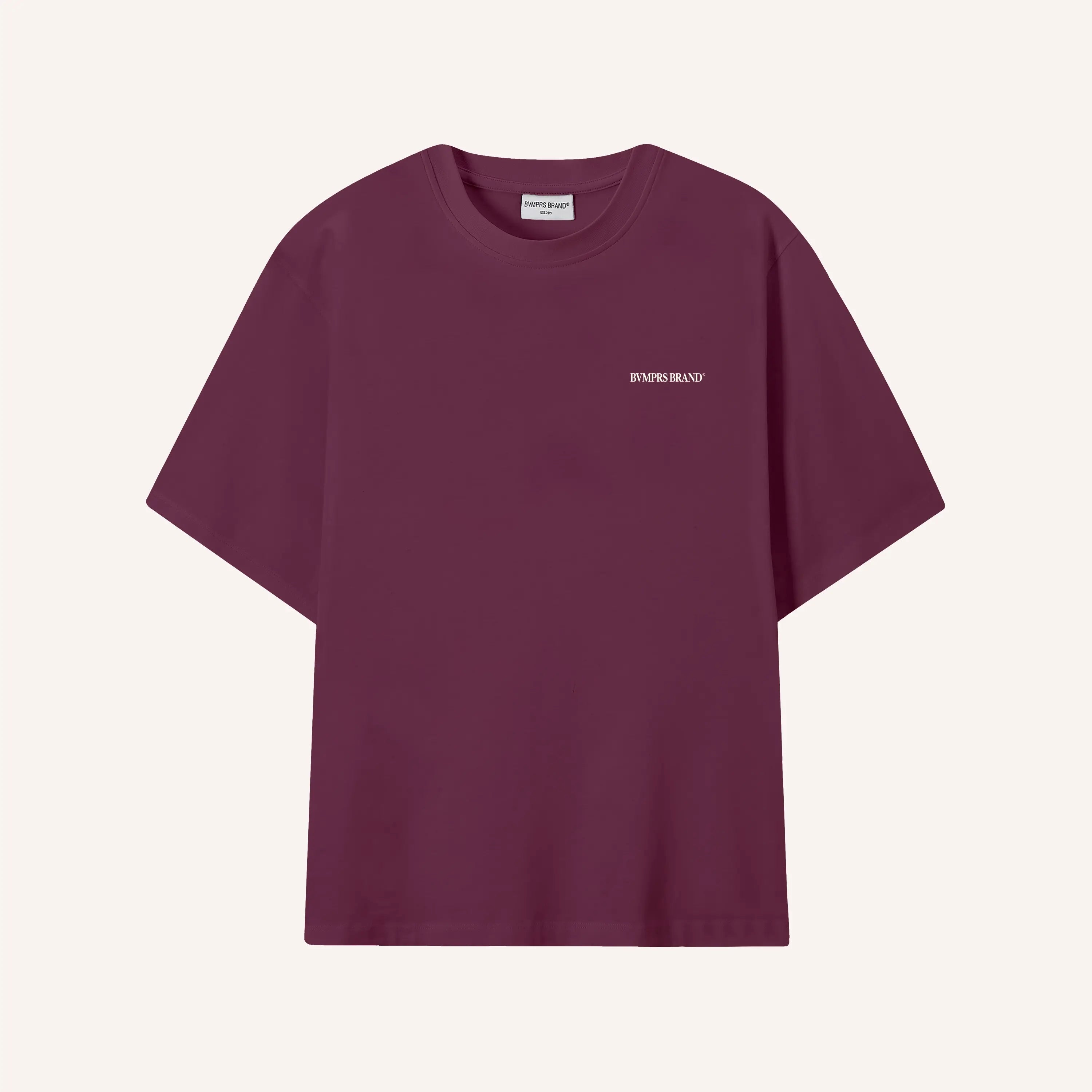 Camiseta Básica Logo Burdeos